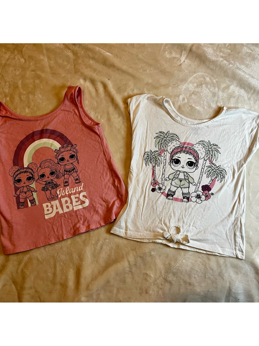 L.O.L. Surprise! Girls Graphic Tops Lot of 2 Size 10
